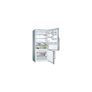 Design moderno e eficiente do Frigorífico Bosch KGN86AI32U, ideal para grandes famílias.