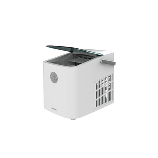 Máquina de fazer gelo Cecotec Chillin' Ice 1200 Go portátil azul e branco - Twisted Media