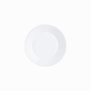 Conjunto de 6 pratos de sopa Harena Luminarc 23cm dispostos à mesa.
