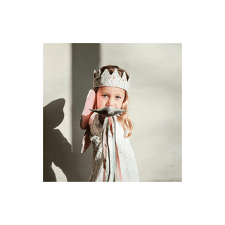 Acessório infantil floral ajustável e confortável