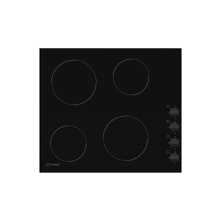 Placa Vitrocerâmica Indesit RI 860 C 4 zonas 58cm em preto - Twisted Media