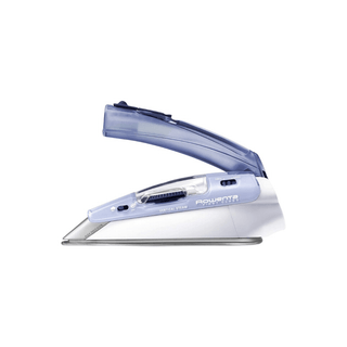 Ferro a Vapor Rowenta First Class com dupla voltagem, vapor contínuo de 10 g/min e jato de vapor de 45 g para resultados rápidos e eficientes.