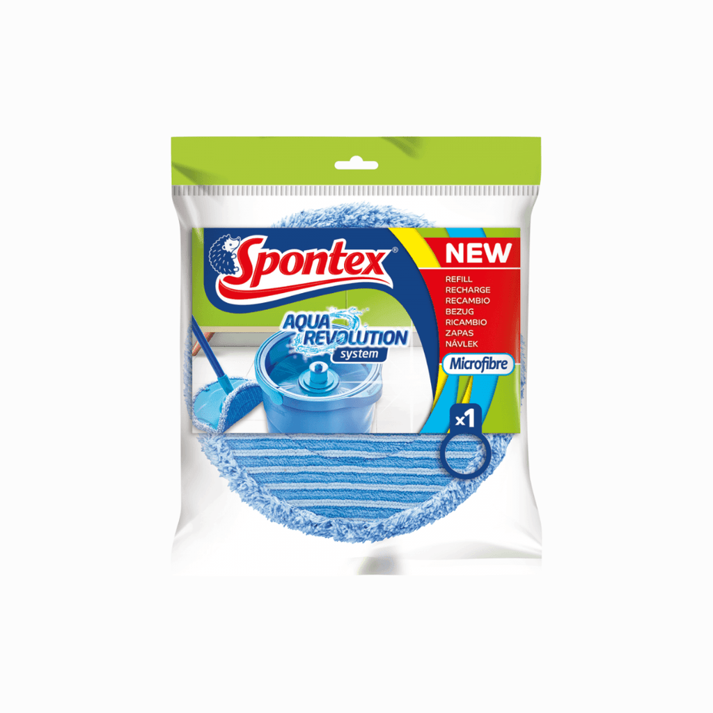 Spontex Aqua Revolution X'tra Kit balai serpillère et seau - Sépare l Spontex Aqua Revolution X'tra Kit balai serpillère et seau - Sépare l