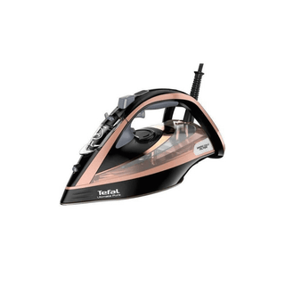 Ferro a Vapor Tefal Ultimate Pure 3200wtt com base Durilium AirGlide, vapor potente e tecnologia anti-cálcio para resultados impecáveis.