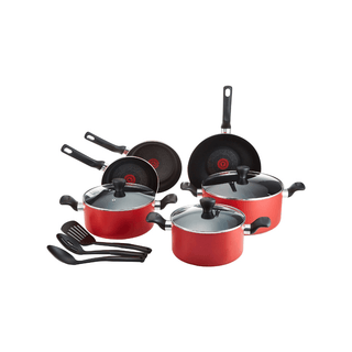 Conjunto TEFAL Panela Super Cook Antiaderente 12 peças, ideal para cozinhar com facilidade e alto desempenho.