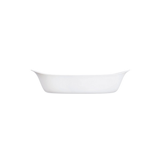 Travessa de vidro Luminarc com design elegante para uso no forno e mesa.