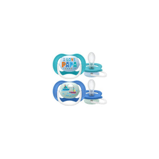 AVENT Chupeta Ultra Air Happy 6-18M Menino - Twisted Media 