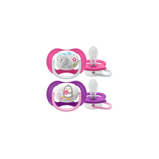 AVENT Chupeta Ultra Air Ortodôntica Menino 6-18M  - Twisted Media 