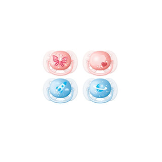 AVENT Chupetas Ultra Soft 0-6 Meses (2 Unidades) - Twisted Media 