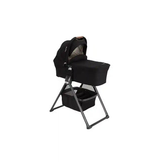 Alcofa NUNA MIXX Carrycot Caviar montada com suporte - Twisted Media 