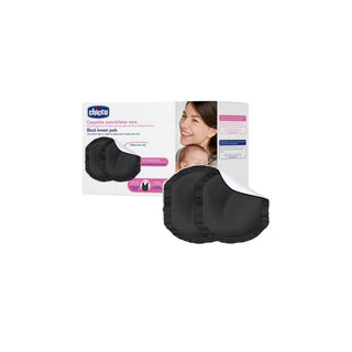 Almofadas Absorventes Chicco Pretas Antibacterianas - Twisted Media 
