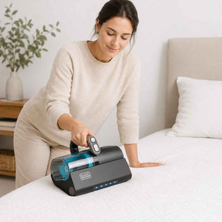 Aspirador Antiácaros BLACK+DECKER 400W com Luz UV - Twisted Media