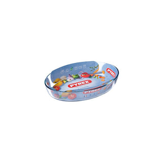 Assadeira Pyrex Oval em Vidro Borossilicato 35x24cm - Twisted Media
