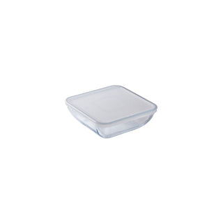 Assadeira Quadrada Pyrex Daily 2L com Tampa 20x20cm - Twisted Media