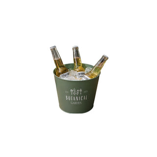 BBQ Balde de Metal Decorativo 12x12cm - Twisted Media 