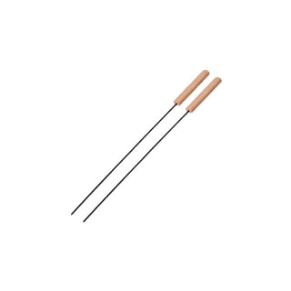BBQ Espetos de Metal Para Churrasco 2 peças 40cm - Twisted Media 