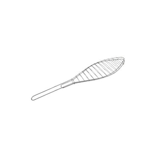 BBQ Grelha De Metal Para Peixe 42x10cm - Twisted Media 