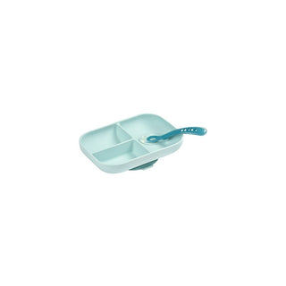 BEABA Prato com Ventosa e Colher de Silicone  - Twisted Media 