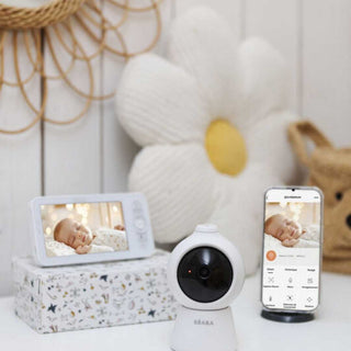 Babá Eletrónica de Vídeo Zen Smart com IA Branca BEABA - Twisted Media