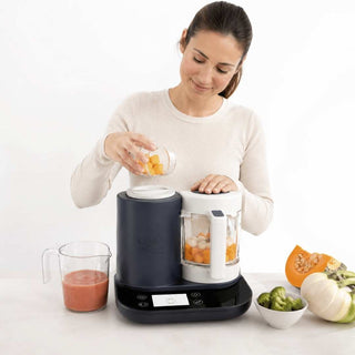 Babycook Smart Béaba 6 em 1 Cinza Carvão - Twisted Media 