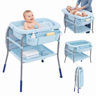 Banheira e Trocador Chicco Cuddle & Bubble Ocean - Twisted Media 