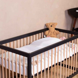 Berço Childhome 60 × 120 cm Preto Natural - Twisted Media 