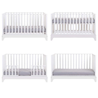 Berço Childhome 70x140 cm Branco – Cresce com o Seu Bebé - Twisted Media 