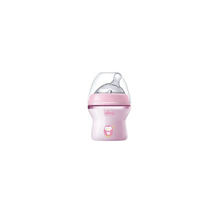 Biberão CHICCO Natural Feeling 150 ml Rosa - Twisted Media