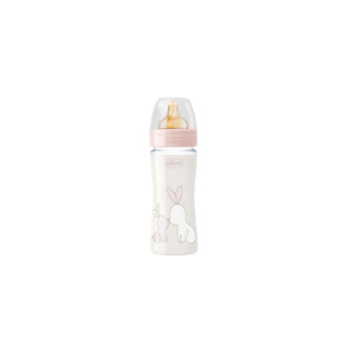 Biberão Chicco de Vidro 240ml para Menina - Twisted Media