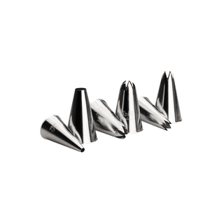 Bicos para Decoração de Pastelaria Ibili 6 Peças - Twisted Media  