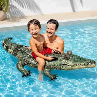 Boia Insuflável INTEX Realistic Gator Jacaré - Twisted Media
