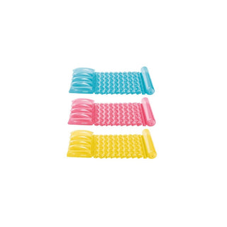 Bóia Insuflável INTEX Transparent Water Hammock 173x89cm - Twisted Media 
 