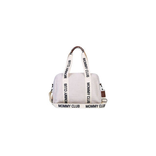 Bolsa Mommy Club Signature Teddy Canvas Childhome Branco - Twisted Media 