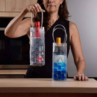 Bolsa Térmica para Garrafa 4 Sided Bottle Cooler com Gel de Arrefecimento Disponivel em 3 cores - Twisted Media