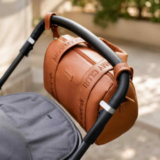 Bolsa para Berçário Childhome Mommy Club Signature em Couro Vegano Marrom - Twisted Media 