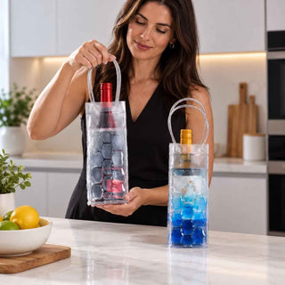 Bolsa para Gelar Garrafas Ibili 4 Lados Disponível em 3 Cores - Twisted Media