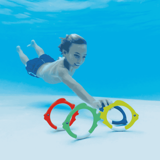 Brinquedos Subaquáticos INTEX Fish Rings - Twisted Media
