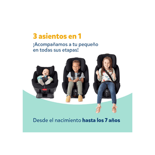 JOIE Cadeirinha Automóvel Stages Cinza Flanela 0-7 Anos - Twisted Media