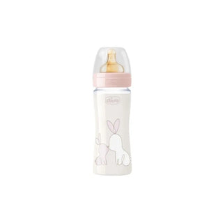 CHICCO Biberão de vidro 240ml menina - Twisted Media 