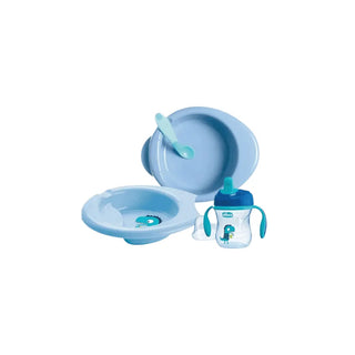 CHICCO Conjunto de refeição 6m+ menino - Twisted Media 