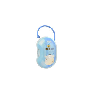 CHICCO Porta-Chupetas Azul  - Twisted Media 