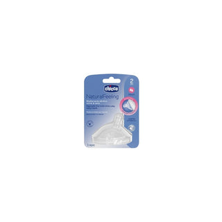 CHICCO Tetina Natural Feeling 2M+ – Fluxo Normal - Twisted Media 