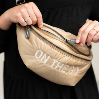CHILDHOME Banana Bag On The Go Puff Bege - Twisted Media 