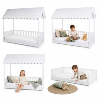 CHILDHOME Cama Montessori 90x200 Branca  - Twisted Media 