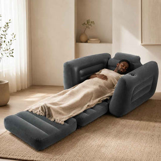 Cama Poltrona Insuflável Intex 2 em 1 – Conforto e Versatilidade - Twisted Media