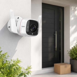 Câmara de Vigilância Exterior TP-Link TC65 3MP Wi-Fi com Proteção IP66 - Twisted Media