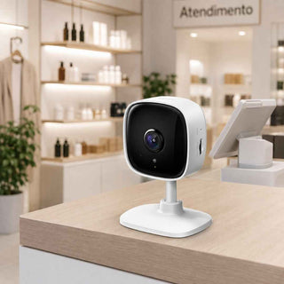Câmara de Vigilância Wi-Fi TP-Link TC60 1080p com Visão Noturna e Áudio Bidirecional - Twisted Media