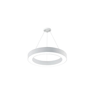 Candeeiro Pendente LED Braytron Branco 45W - Twisted Media
