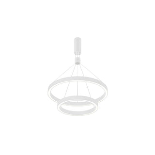 Candeeiro Pendente LED Lina 65W Branco - Twisted Media