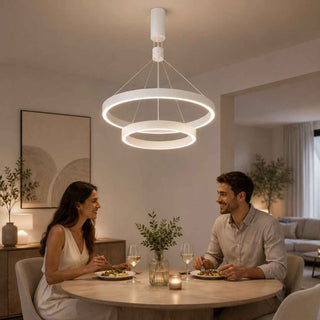 Candeeiro Pendente LED Lina 65W Branco - Twisted Media